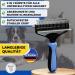 Decendo Subfell Brush for Dogs & Cats | 2-in-1 Fur Care Brush for Medium to Long Hair | Easy Grooming Against Knotting | XL Subkinet Brush in Blue - Buy Online on GoSupps.com