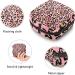 Pink Leopard Print Menstrual Cup & Pad Storage Bag - Portable Feminine Care Pouch (Color 7) - Buy Online on GoSupps.com