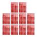 Nail Tip Display Tape 10 Sheets Nail Art Mounting Tape Double Sided Adhesive Tape Accessory for Nail Tip Color Display Home Nail Salon Use Red Transparent Tape