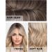 Wokestar Long Platinum Honey Blonde Synthetic Hair Wig with Curtain Fringe for Women - Buy Online on GoSupps.com