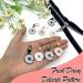 DHER Zipper Pulls - 8 Pack Removable Metal Zipper Tabs (Daisy 4 Colors) | International Shipping Available - Buy Online on GoSupps.com