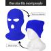 Geyoga Kid Size Royal Blue 3 Hole Winter Knitted Balaclava Ski Mask - Full Face Cover for Outdoor Sports - Buy Online on GoSupps.com