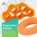 Serenily Hand Grip Strength Trainer - 6 Pack Hand Grip Strengthener for Forearm Workout & Finger Exercises. Ideal for Carpal Tunnel, Arthritis, Wrist Pain & Physical Therapy - Buy Online on GoSupps.com