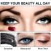 Crayon sourcils en bois double extr mit tanche et r sistant aux taches adapt aux d butants pour sourcils naturels (marron) - Buy Online on GoSupps.com