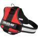 K9 Powerharness - Size M/0 in Red | Durable & Comfortable Dog Harness for International Shipping - Buy Online on GoSupps.com