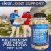 Glucosamine Sulfate 1500mg Chondroitin & MSM Joint Support - 8-in-1 Formula with Turmeric & Boswellia - Easy-to-Swallow Capsules Gentle on Stomach for Back Knee & Hip Support - 90 Capsules - Buy Online on GoSupps.com