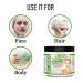 Indian Healing Clay - Natural Bentonite Detox Mask for Deep Pore Cleansing & Acne Removal | Includes Bowl & Spatula | International Shipping Available - Buy Online on GoSupps.com