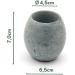 Cozynature Natural Bacon Sauna Egg | 7x6.5 cm | Premium Sauna Accessory | Heat-Resistant Aroma for Relaxing Infusions | Handcrafted | Compatible with Menthol Crystals & Sauna Oil | Gray Bacon Stone - Buy Online on GoSupps.com