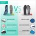 NICE CARE Arch Support Insoles for Men | Orthotic Plantar Fasciitis Inserts | Flat Feet Pain Relief | Ultra-Light Athletic Shoe Cushioning | Black, Size 12-13 - Buy Online on GoSupps.com