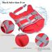 Vivaglory Dog Lifeguard Vest - Skin-Friendly Neoprene for Large Dogs | Quick Lock & D-Ring | Red L (64-71cm Chest) - Buy Online on GoSupps.com