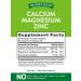 Nature's Truth Calcium Magnesium Zinc Supplement - 90 Caplets | Non-GMO & Gluten-Free - Buy Online on GoSupps.com