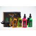 Argan Oil Gift Set No.1 4x50ml. (Cool Zing Pink & Pure) 100% Organic- 1x50ml Pure Organic Argan Oil. 1x50ml Pure Organic Argan Oil with Damask Rose and Grapefruit Essential Oils 1x50ml Pure Organic Argan Oil with Lime and Mandarin Essential Oils. 1x50ml P - Buy Online on GoSupps.com