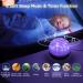 Galaxy Projector Night Light with White Noise, Colorful Lights, Bluetooth Music Speaker and Remote Control - Perfect for Bedroom, Party, Kids Gifts - Black - Buy Online on GoSupps.com