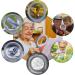 Magnifying Glass with Light-10X Hand held Large Reading Magnifying Glasses with 12 LED Illuminated Light for Seniors Macular Degeneration Inspection Coins Stamps (deepgary) - Buy Online on GoSupps.com