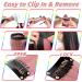 16Pcs Colored Clip in Hair Extensions 22 Inch - Princess Pink Highlights for Girls & Women - Heat-Resistant Synthetic Hair Accessories - Party Hair Decor - Buy Online on GoSupps.com