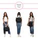 Baggallini Women's 3-in-1 Convertible Backpack with RFID Phone Wristlet - Black | One Size US - Buy Online on GoSupps.com