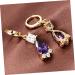 COHEALI 2 Pairs Earings for Women Women s Earrings Post Earrings for Women Womens Earrings Zircon Ear Rings Small Fresh Earrings Women Ear Rings Miss Purple Small and Fresh Jewelry Purplex3pcs mediumx3pcs - Buy Online on GoSupps.com