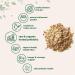 Organic Psyllium Husk Powder 2 Pounds - Soluble Fiber Supplement, India Origin - Keto, Gluten Free, Vegan - for Baking, Smoothies & Beverages - Buy Online on GoSupps.com