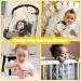 Buy BPA-Free Baby Toy Accessories: Pacifier Chain & Cup Holder Straps (4 Pack) - Ideal for Strollers High Chairs & Car Seats - Buy Online on GoSupps.com