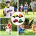 Xlwen 4-Piece Springball Set with Cord | Durable Rubber Bouncy Balls for Daily Training & Games | International Shipping Available - Buy Online on GoSupps.com