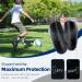 RAYSHARP Youth Soccer Shin Guards - Adjustable Straps, Comfortable & Durable - Black X-Small - Buy Online on GoSupps.com