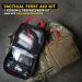 Everlit 180 Piece Tactical First Aid Kit - IFAK Molle EMT Pouch for Outdoor Emergency - Camping, Hunting, Hiking, Home, Car - Coyote Brown - Buy Online on GoSupps.com