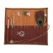 Ear Pick Massage Set Portable Relieve Fatigue Earwax Massage Set 8 Feather Stick with Ear Pick for Salon