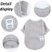 Warm Dog Sweater for Small & Medium Dogs | Cozy Winter Pet Sweater - Gray - Buy Online on GoSupps.com