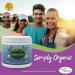 Organic Aquatic Greens Spirulina & Chlorella Powder - 135g by Perfect Supplements - Buy Online on GoSupps.com