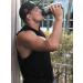 Ice Shaker 26oz Stainless Steel Insulated Shaker Bottle - Black | As Seen on Shark Tank - Buy Online on GoSupps.com