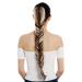 WIG ME UP - JL-6040-10F18F88 hairpiece ponytail braid butterfly clip long braided fishtail pattern brown light blonde streaked