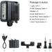 GEPULY Dimmable Waterproof LED Diving Light for GoPro Hero & DJI OSMO Action Cameras - Aluminum Shell, 164ft Waterproof - Buy Online on GoSupps.com