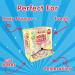 Swizzels Double Lollies Sweets Dispenser Box Vegan Friendly Sweets 100 Lollipops per Box - Buy Online on GoSupps.com