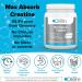 Omne Diem Micronized Max Absorb Creatine 21.16oz - 600G with Micronized Creavitalis - 120 Servings - Buy Online on GoSupps.com