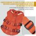 Oneigris No-Pull Dog Harness - Adjustable Aire Mesh Comfort Vest for Large/Medium Dogs | Ultra Breathable & Safe with 2 Handles - Size M (Neck: 40-58cm Breast: 60-81cm) - Orange - Buy Online on GoSupps.com