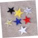 STOBOK 10pcs Mini Iron Backpack Dreses Stickers for Computers Star Patch The Iron Celebrity Accessories Silver medium - Buy Online on GoSupps.com