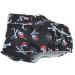 Glenndarcy Dog Diaper Adjustable Waterproof for Urinary Incontinence with 2 Washable Inserts Medium Length Pirates