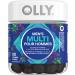 OLLY Men's Multi Gummy Supplement with no artificial flavours and colours Blackberry Blitz multivitamin to help support men's health 45 day supply 90 gummies Men's Multivitamins MultiGummies