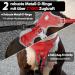 Huntboo Safety Harness for Large Dogs - No Escape Reflective Vest with Padded Handle Adjustable for Comfortable Walks (Red L) - Buy Online on GoSupps.com