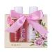 Accentra - shower set women gift set Sweet Peony in a beautiful gift box - 2 -part care set with shower gel and body lotion - wellness gift set for Valentine's Day Mother's Day & Christmas