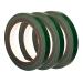 TIAMALL 3 Rolls Waterproof Floral Tape Flower Tape for Bouquet Stem Wrapping and Floral Crafts(1/2 Wide Dark Green)