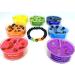 Serenity Crystals Chakra Candle Set - Beautifully Crafted Crystal Infused Candles for Meditation Healing and Wellness a Suitable Gift for Chakra Spiritual Yoga Meditation Includes Bracelet