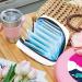 Sanitary Napkin Storage Bag Period Tampon Makeup Pad Pouch American Flag Color5232 - Buy Online on GoSupps.com