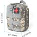 Waterproof Tactical First Aid Pocket Kit - Molle EMT Pouch for Outdoor Camping Travel & Adventure (Camo Gray) - Buy Online on GoSupps.com