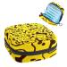 Women's bonds Storage pockets Stillpad holder yellow dog bone paw love pattern portable period kit pocket feminine product bag for women girls color2