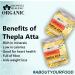 Blessfull Healing Organice THEPLA Atta 2 lb (907 Gram) - Buy Online on GoSupps.com