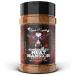 Beef Rub by Quasi & Squatch - Hugh Heifers Meat Mansion (Butter & Cacao) Beefy BBQ Brisket or Steak Seasoning | Dry Spices for Red Meat Barbecue | Large Jar 220g Hugh Heifers Meat Mansion (Beef Rub)