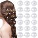 Nuorest 30PCS Mini Pearl Hair Clips for Women  White Pearl Hair Pins  Cute Hair Barrettes  Elegant Pearl Hair Decorations for Girls  Brides for Daily Use  Parties  Wedding