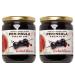 Peninsula Premium Cocktail Cherries | Award Winning | Deep Burgundy-Red | Silky Smooth, Rich Syrup | Luxe Fruit Forward, Sweet-Tart Flavor | American Grown & Made, 20 oz (2-Pack)