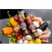 Defence Prime Taste - Rich BBQ Red Meat Marinade Sauce - Lamb/Beef Meat or Vegetables - Vegetarian Sauce - Fresh Ingredients - 250g Barbecue 250 g (Pack of 1) - Buy Online on GoSupps.com